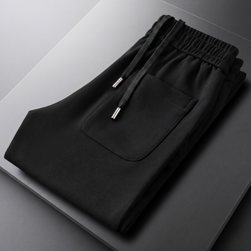 Premium Men’s Slim Fit Track Pants with Side Panel Design