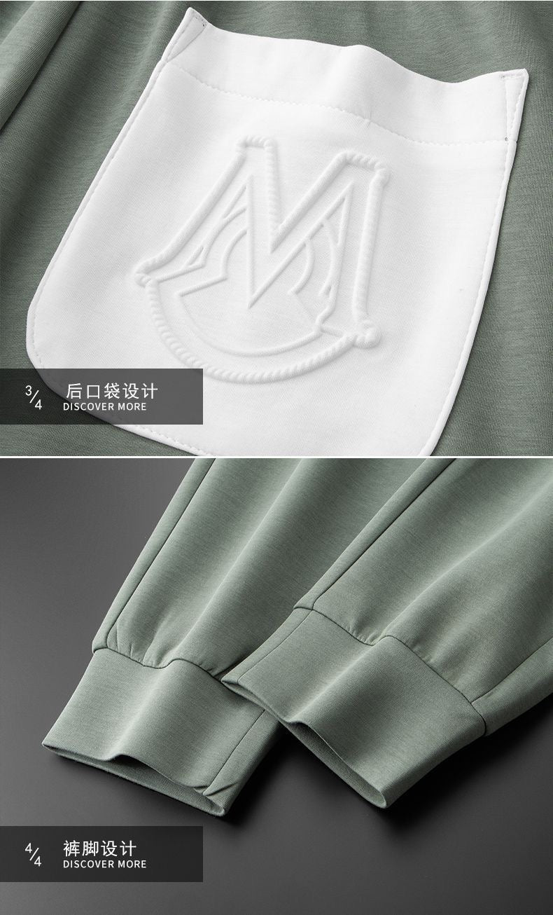Men’s 4-Way Stretch Cotton Lycra Track Pant | Athletic Slim Fit with Side Panel Design