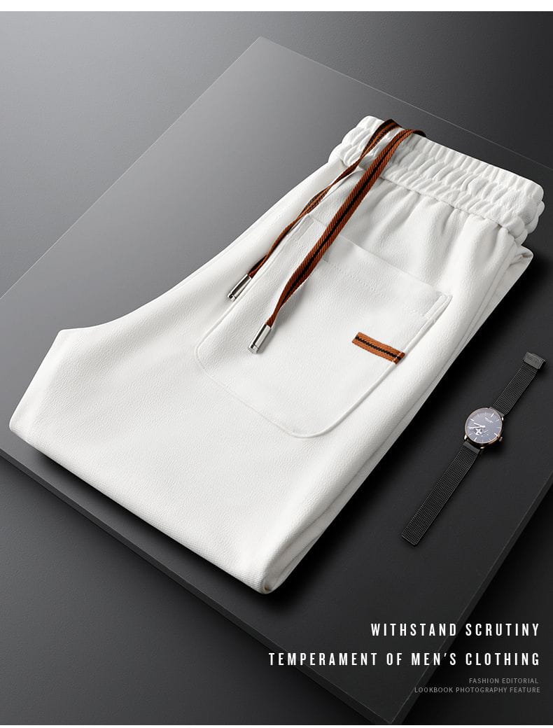 Premium Men’s Slim Fit Track Pants with Side Panel Design
