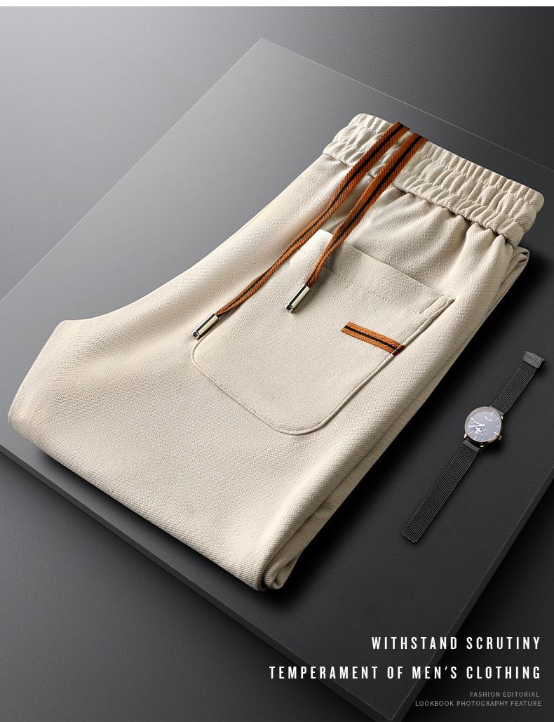 Premium Men’s Slim Fit Track Pants with Side Panel Design