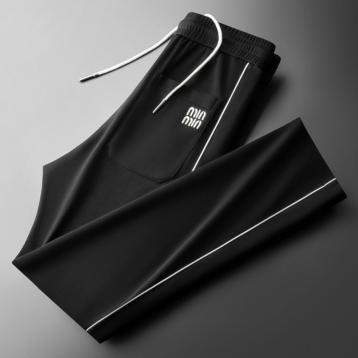 Men’s Premium Slim Fit Track Pants with 4-Way Stretch