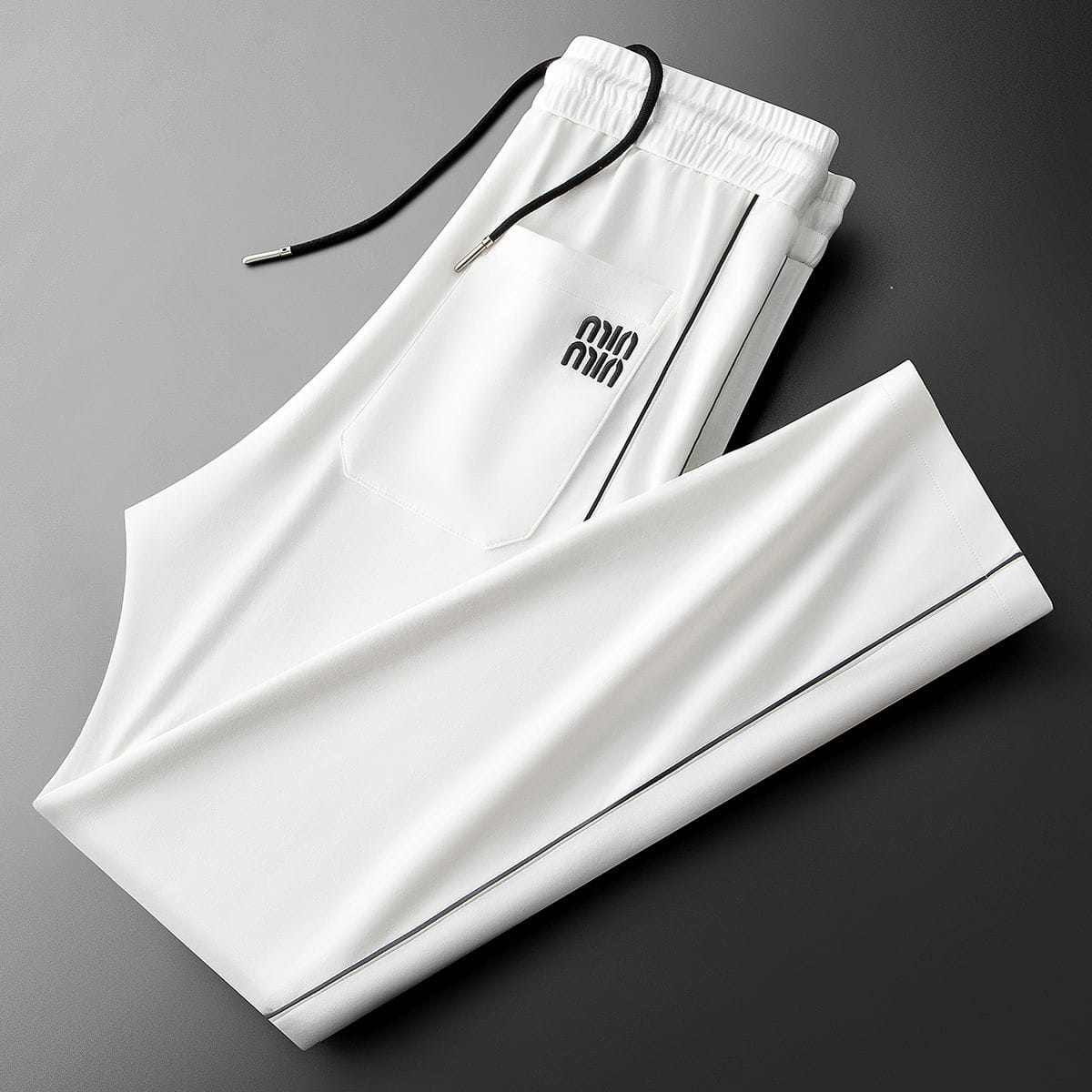 Men’s Premium Slim Fit Track Pants with 4-Way Stretch