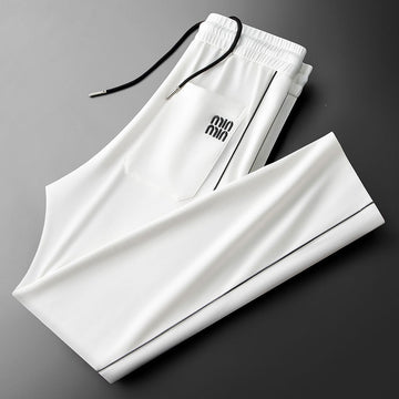 Men’s Premium Slim Fit Track Pants with 4-Way Stretch