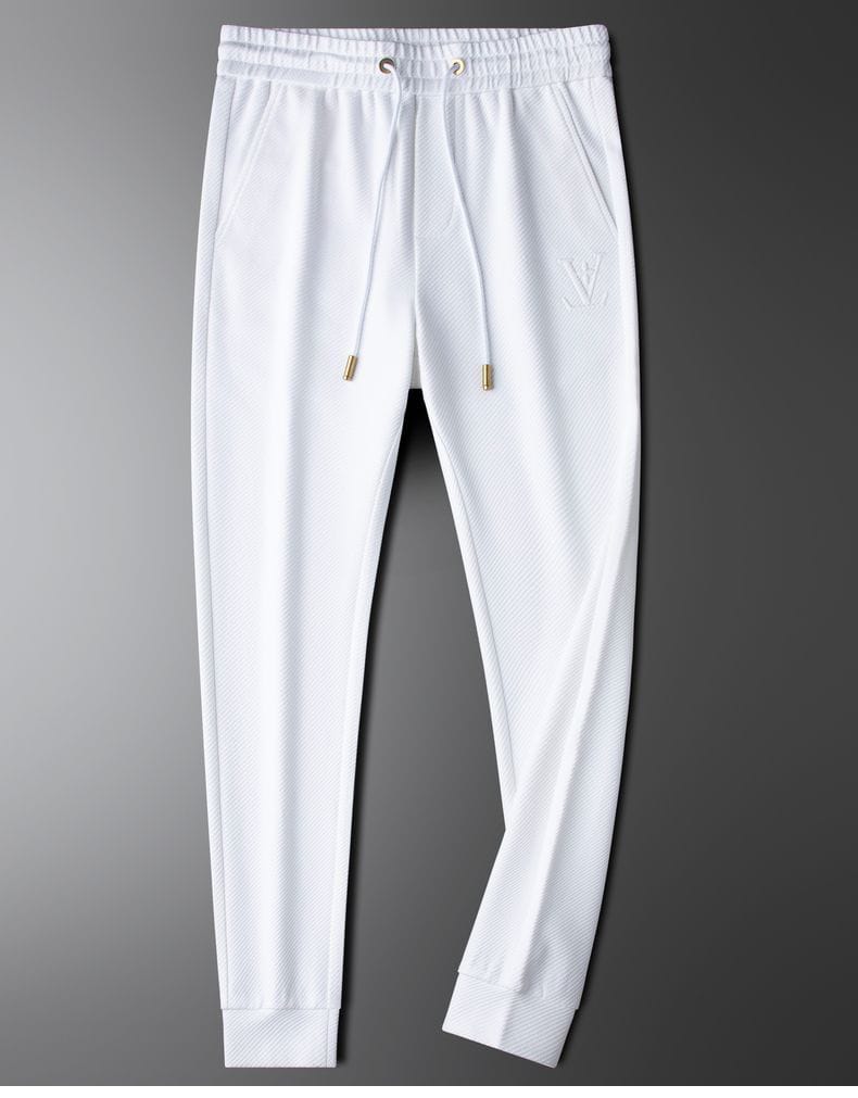 Men’s Premium Slim Fit Track Pants with 4-Way Stretch