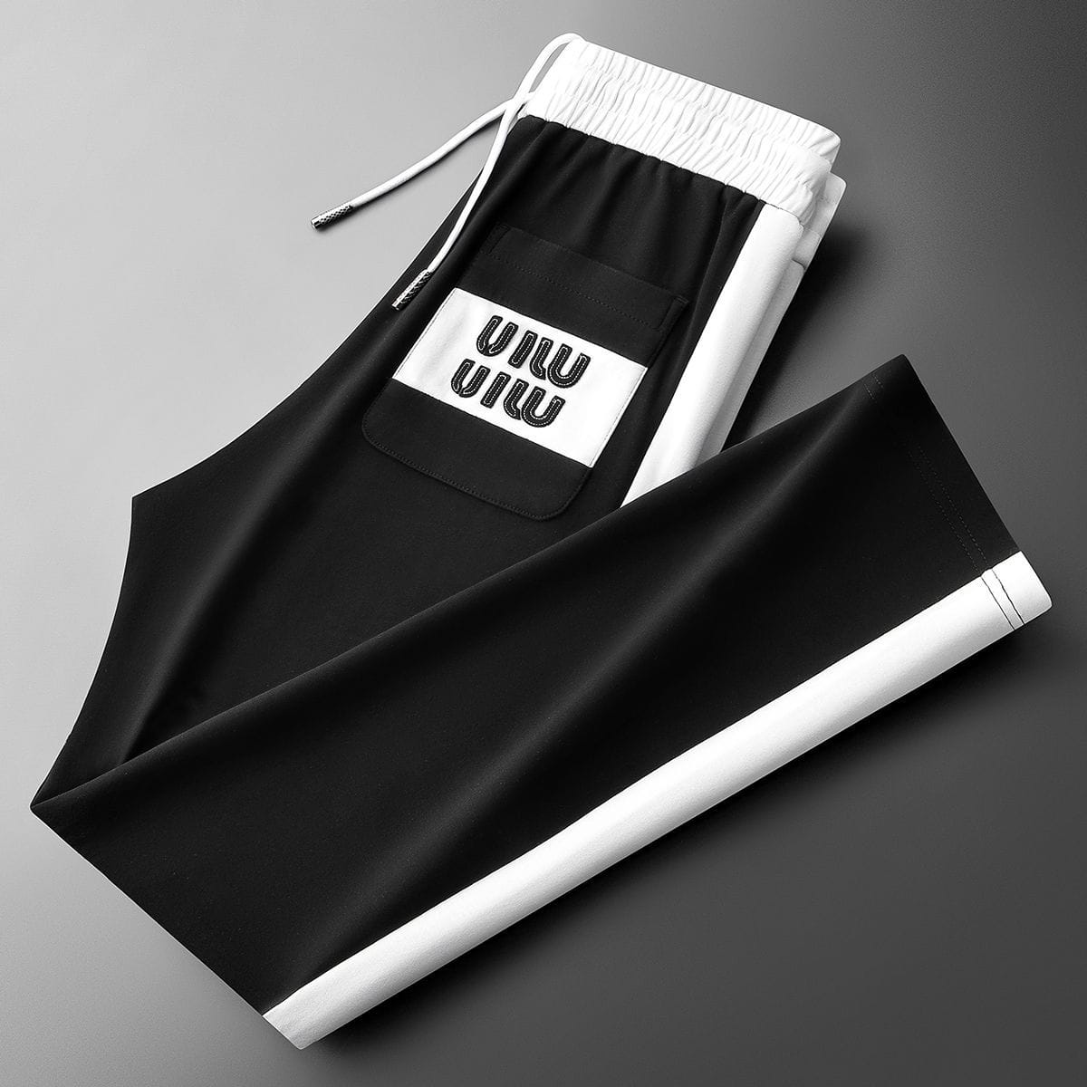 Men’s Premium 4-Way Stretch Cotton Lycra Track Pant with Side Stripe