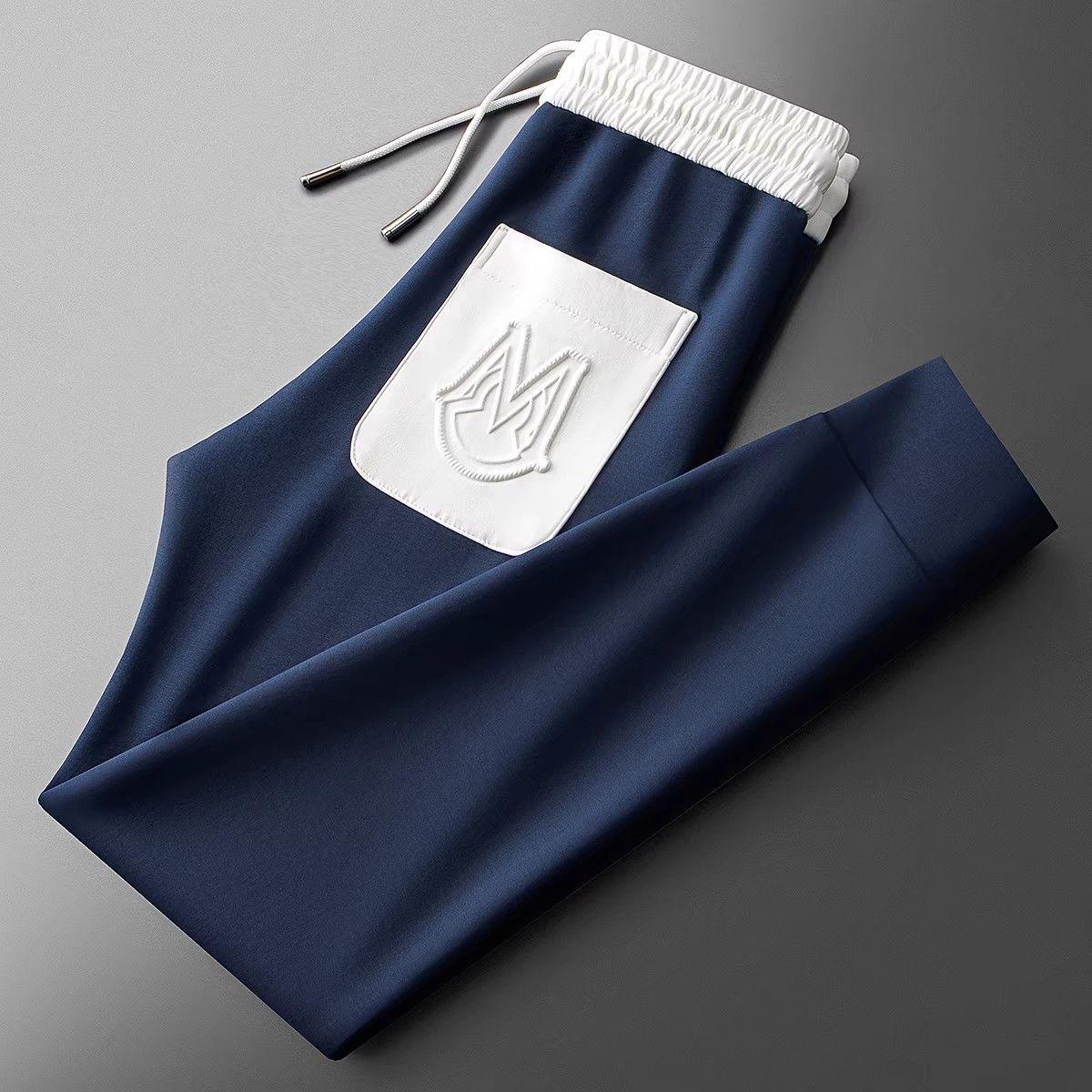 Men’s 4-Way Stretch Cotton Lycra Track Pant | Athletic Slim Fit with Side Panel Design