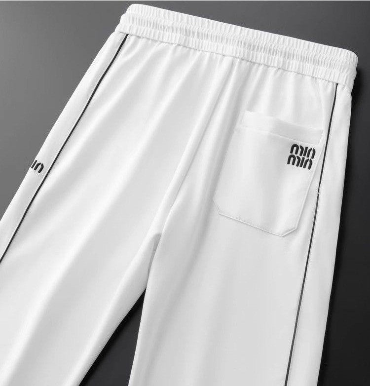 Men’s Premium Slim Fit Track Pants with 4-Way Stretch